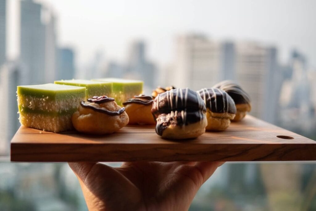 Serving Desserts for High Tea